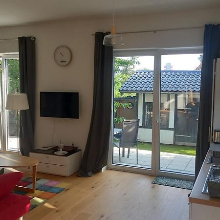 Im Bademantel An Den Strand Mit Terrasse Eckernförde Extérieur photo